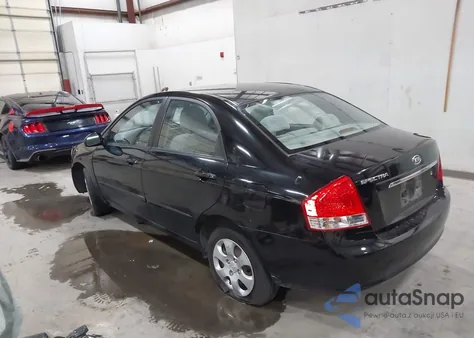 2009 Kia Spectra Ex z USA, uszkodzony, nr VIN KNAFE222395595834